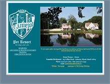 Tablet Screenshot of camelotpetresort.net